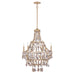 Savoy House - 1-8403-6-342 - Six Light Chandelier - Leanne - Chandon