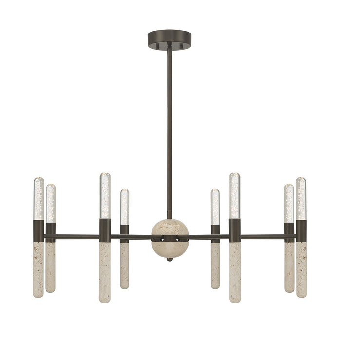 Savoy House - 1-9716-8-15 - LED Chandelier - Linden - Mediterranean Bronze