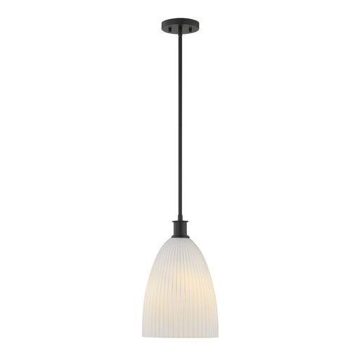Baldwin One Light Pendant Matte Black
