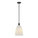 Savoy House - 7-1244-1-89 - One Light Pendant - Baldwin - Matte Black