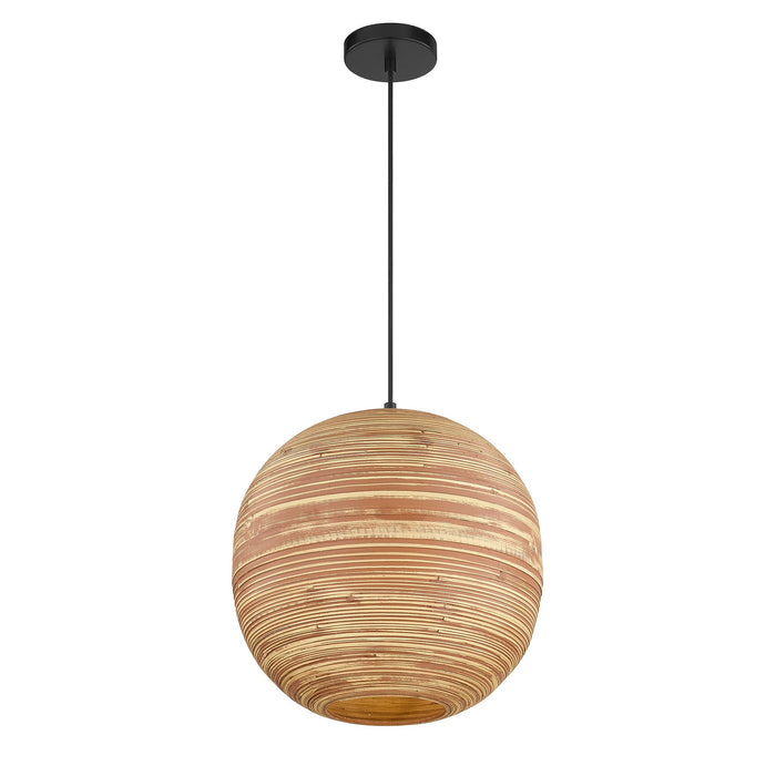 Savoy House - 7-2804-1-89 - One Light Pendant - Pharr - Matte Black