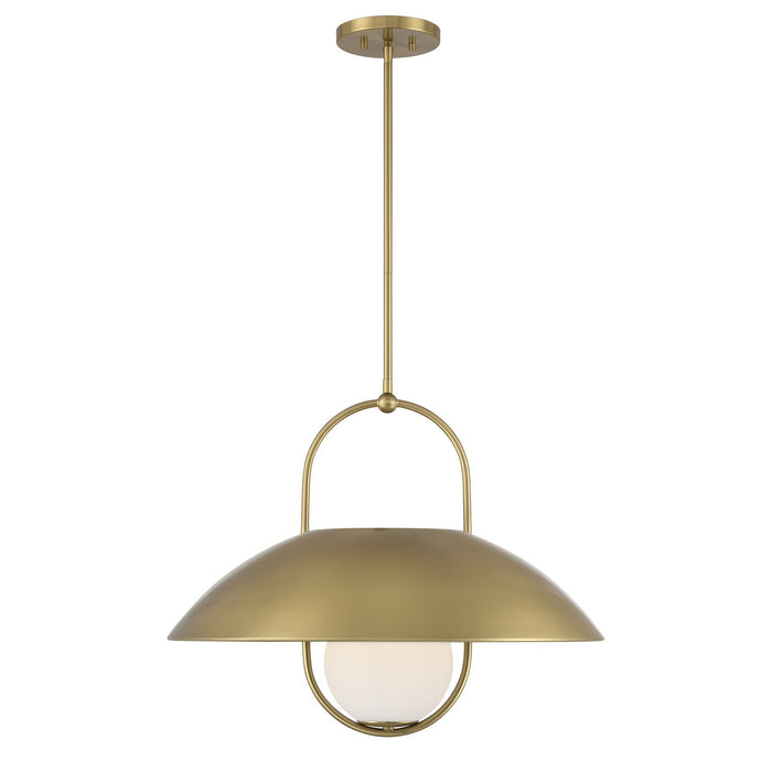 Savoy House - 7-3070-1-322 - One Light Pendant - Lehigh - Warm Brass