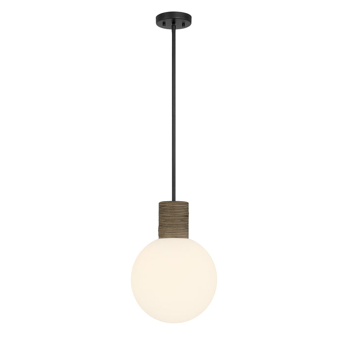 Savoy House - 7-4082-1-89 - One Light Pendant - Jarrell - Matte Black