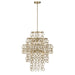 Savoy House - 7-4902-9-127 - Nine Light Pendant - Sententas - Noble Brass