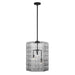 Savoy House - 7-6209-3-89 - Three Light Pendant - Reddick - Matte Black