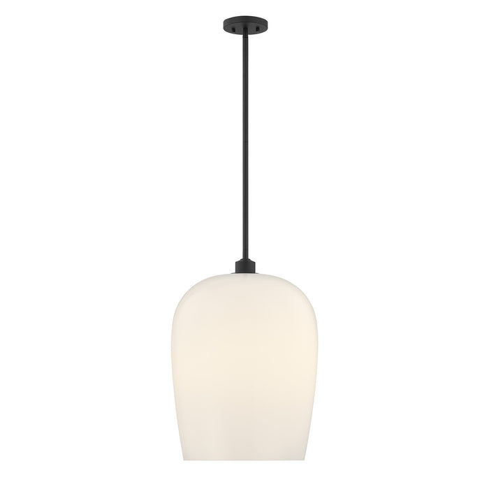 Savoy House - 7-7209-1-89 - One Light Pendant - Livingston - Matte Black