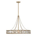 Savoy House - 7-9380-6-338 - Six Light Pendant - Cologne - Opulent Gold