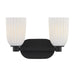 Savoy House - 8-1245-2-BK - Two Light Bathroom Vanity - Baldwin - Matte Black