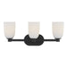 Savoy House - 8-1245-3-BK - Three Light Bathroom Vanity - Baldwin - Matte Black