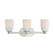 Savoy House - 8-1245-3-SN - Three Light Bathroom Vanity - Baldwin - Satin Nickel