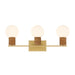 Savoy House - 8-4081-3-322 - Three Light Bathroom Vanity - Jarrell - Warm Brass