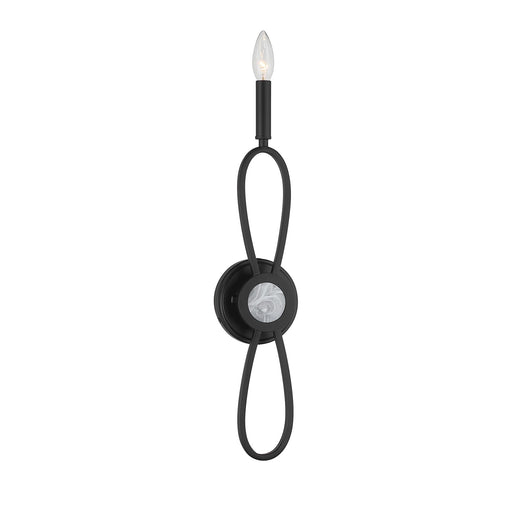 Savoy House - 9-4100-1-89 - One Light Wall Sconce - Minette - Matte Black