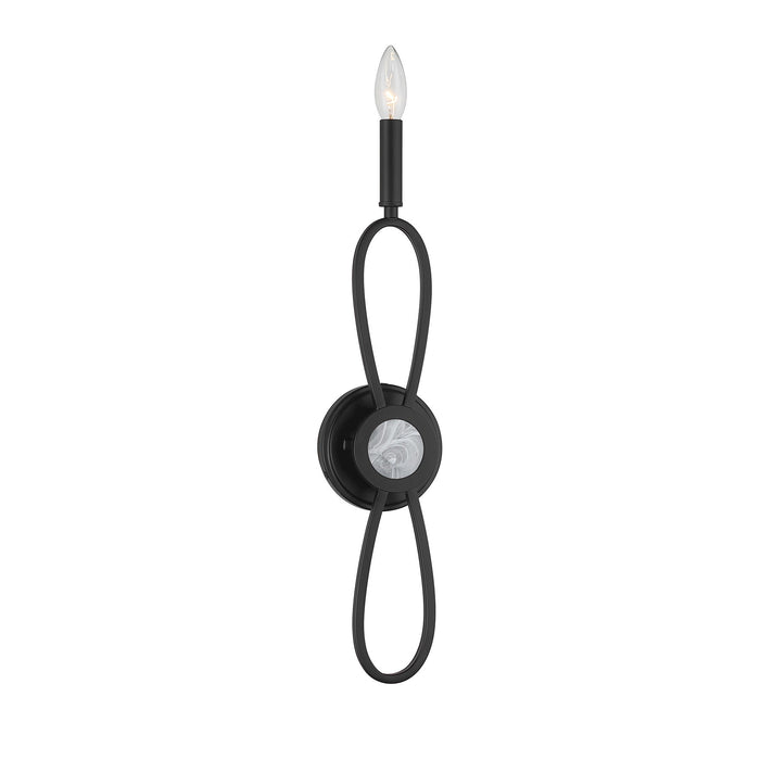 Savoy House - 9-4100-1-89 - One Light Wall Sconce - Minette - Matte Black