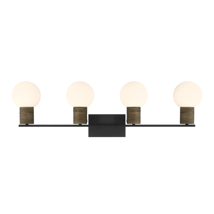 Savoy House - 8-4081-4-BK - Four Light Bathroom Vanity - Jarrell - Matte Black