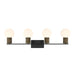 Savoy House - 8-4081-4-BK - Four Light Bathroom Vanity - Jarrell - Matte Black