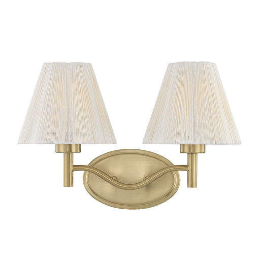 Savoy House - 8-6081-2-127 - Two Light Bathroom Vanity - Rosa - Noble Brass