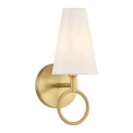 Savoy House - 9-4700-1-322 - One Light Wall Sconce - Wilkes - Warm Brass