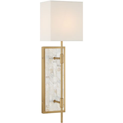 Eastover One Light Wall Sconce Warm Brass