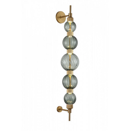 Zayna LED Wall Sconce Aged Brass