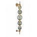 Avenue Lighting - HF7950-AB-GRN - LED Wall Sconce - Zayna - Aged Brass