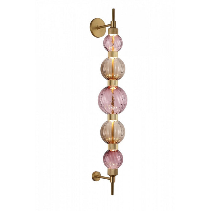 Avenue Lighting - HF7950-AB-PBP - LED Wall Sconce - Zayna - Aged Brass