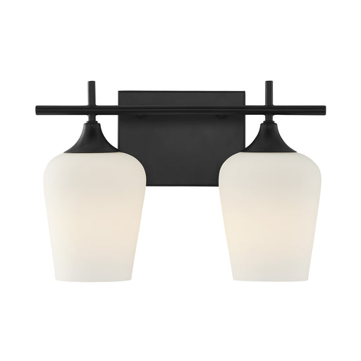 Savoy House - 8-6030-2-BK - Two Light Bathroom Vanity - Octave