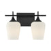 Savoy House - 8-6030-2-BK - Two Light Bathroom Vanity - Octave