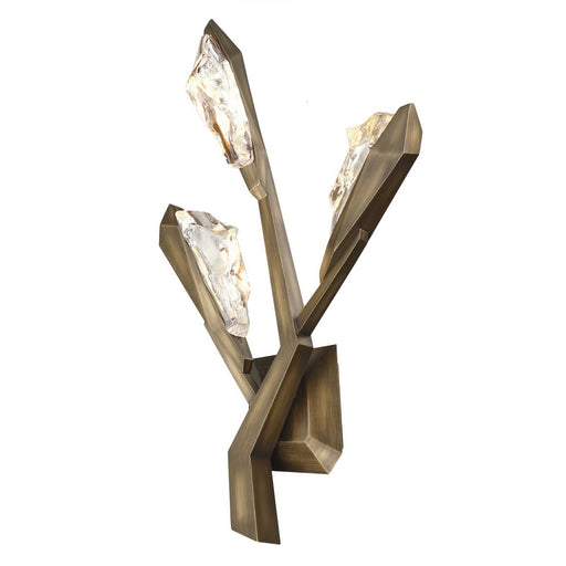 Geneva LED Wall Sconce Rusted Gold