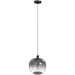 Avenue Lighting - HF9169-BK - One Light Pendant - Monaco - Black