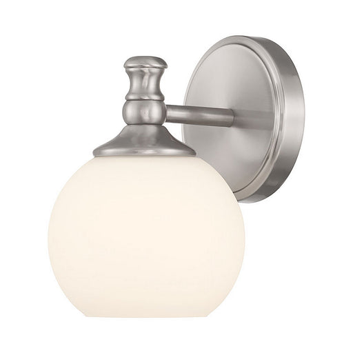 Orlisse One Light Wall Sconce Brushed Nickel