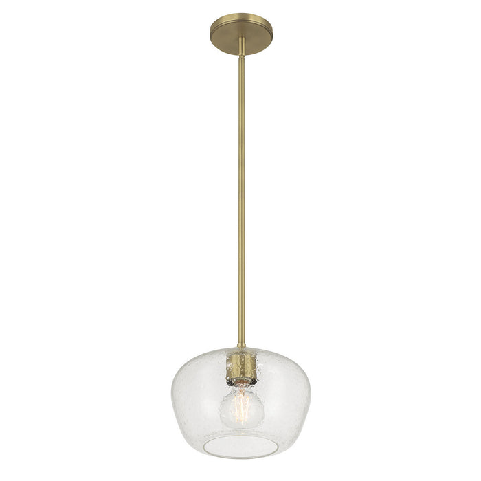 Millennium - 203101-VB - One Light Pendant - Pomari - Vintage Brass