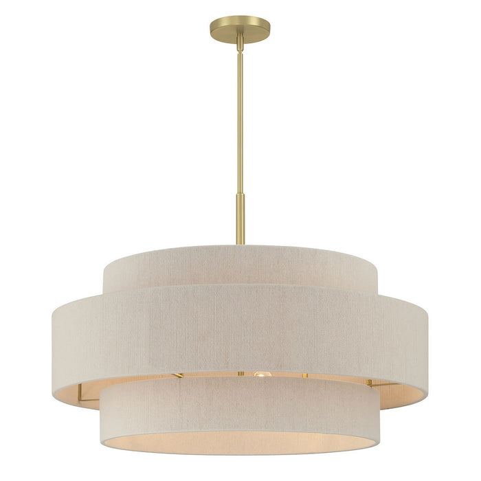 Helbert Design Millennium - 208106-VB - Six Light Pendant - Helbert - Vintage Brass ...