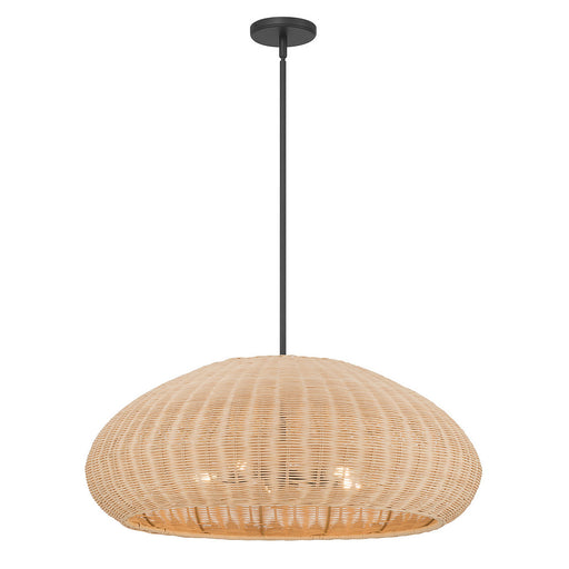 Natora Five Light Pendant Matte Black