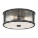 Millennium - 23203-MB - Three Light Flush Mount - Ardezia - Matte Black