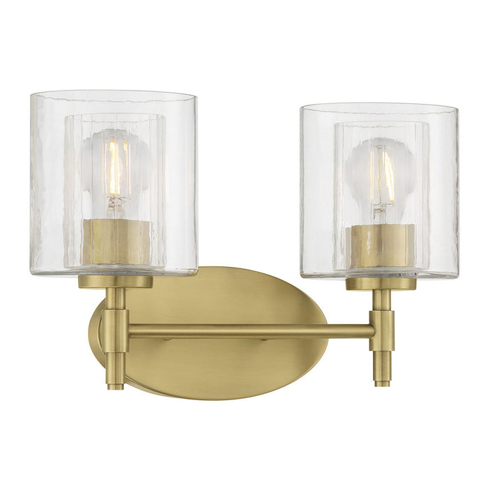 Millennium - 270202-VB - Two Light Vanity - Solventa - Vintage Brass