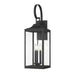 Millennium - 402203-PBK - Three Light Lantern - Halston - Powder Coated Black