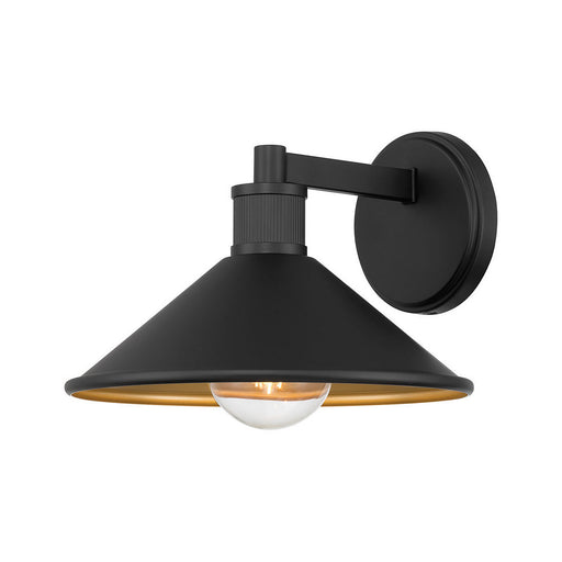 Vectra One Light Wall Sconce Powder Coated Black