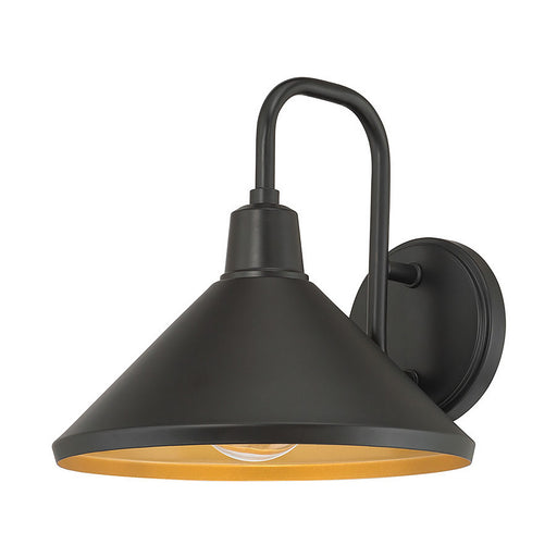 Vectra One Light Wall Sconce Powder Coated Black