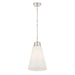 Millennium - 280101-PN - One Light Pendant - Bellaryn - Polished Nickel
