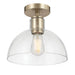 Millennium - 6021-MG - One Light Semi-Flush Mount - Knightsdale - Modern Gold