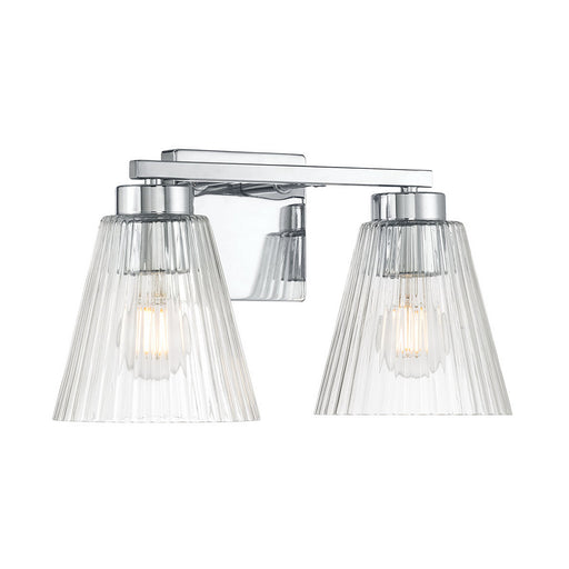 Riville Two Light Vanity Chrome