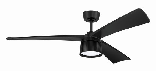 Craftmade - CTO52FB3 - 52" Ceiling Fan - Canto 52" In/Outdoor Rated Damp Fan - Flat Black