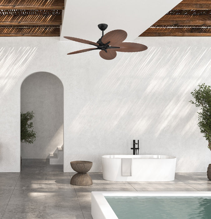Craftmade - GTY52FB5 - 52" Ceiling Fan - Getaway 52" Wet Rated Celing Fan - Flat Black