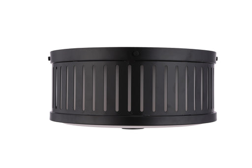 Craftmade - X3313-FB - Three Light Flushmount - Livingston - Flat Black