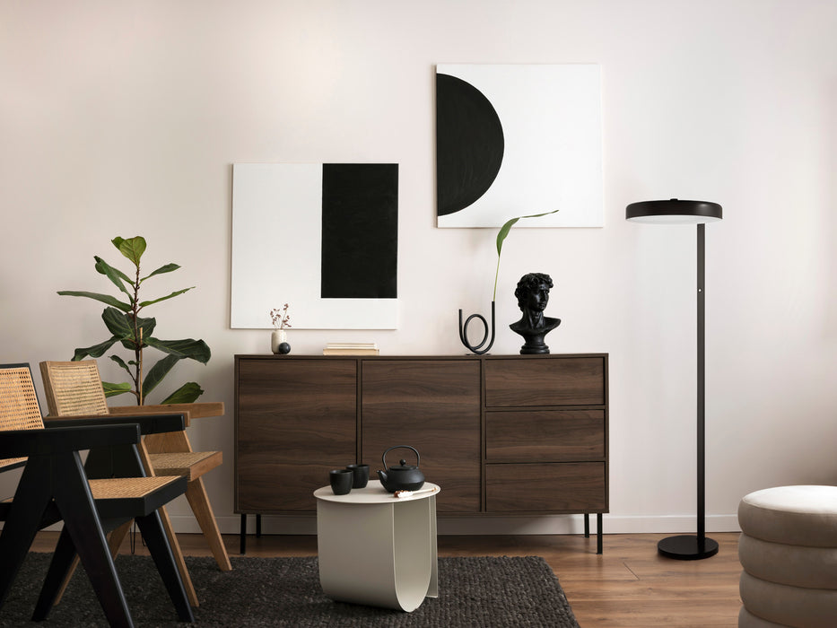Craftmade - 87025FB-F - One Light Floor Lamp - Keeva - Flat Black