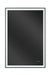 Craftmade - MIR2410RT-FB3C - LED Mirror - SlimLite - Flat Black