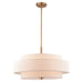 Vaxcel - P0442 - Five Light Pendant - Brentwood - Sunset Gold