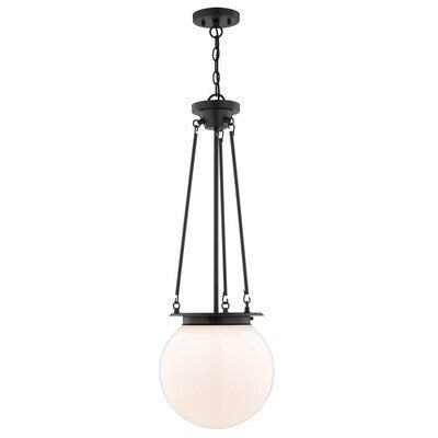 Vaxcel - P0447 - One Light Pendant - Kent - Matte Black