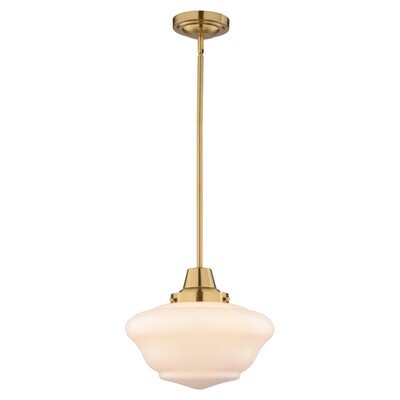 Eastgate One Light Pendant Antique Gold