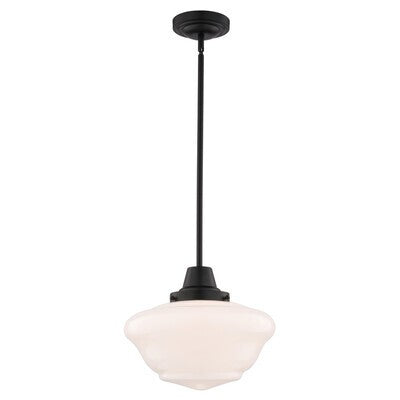 Eastgate One Light Pendant Matte Black